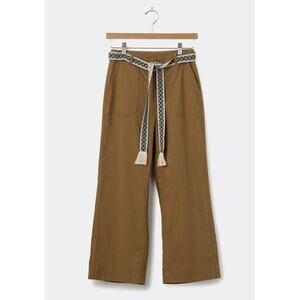 Matilda Jane Good Hart “Most Wanted” Cropped Pants w/ Woven Belt | Size 6